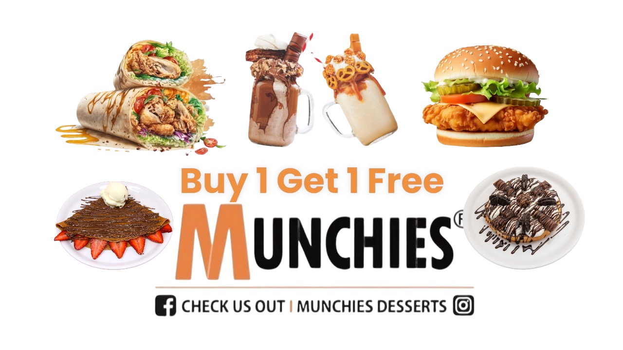 Munchies dessert delivery banner
