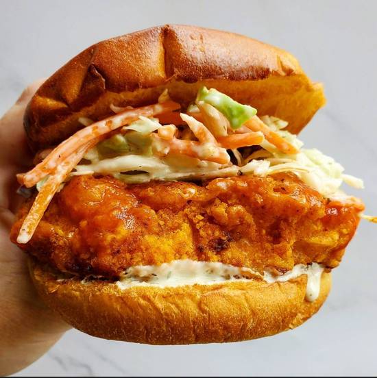 Buttermilk fried chicken Burger 😍