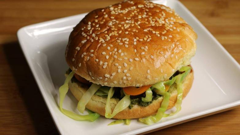 Crispy vegetarian Burger